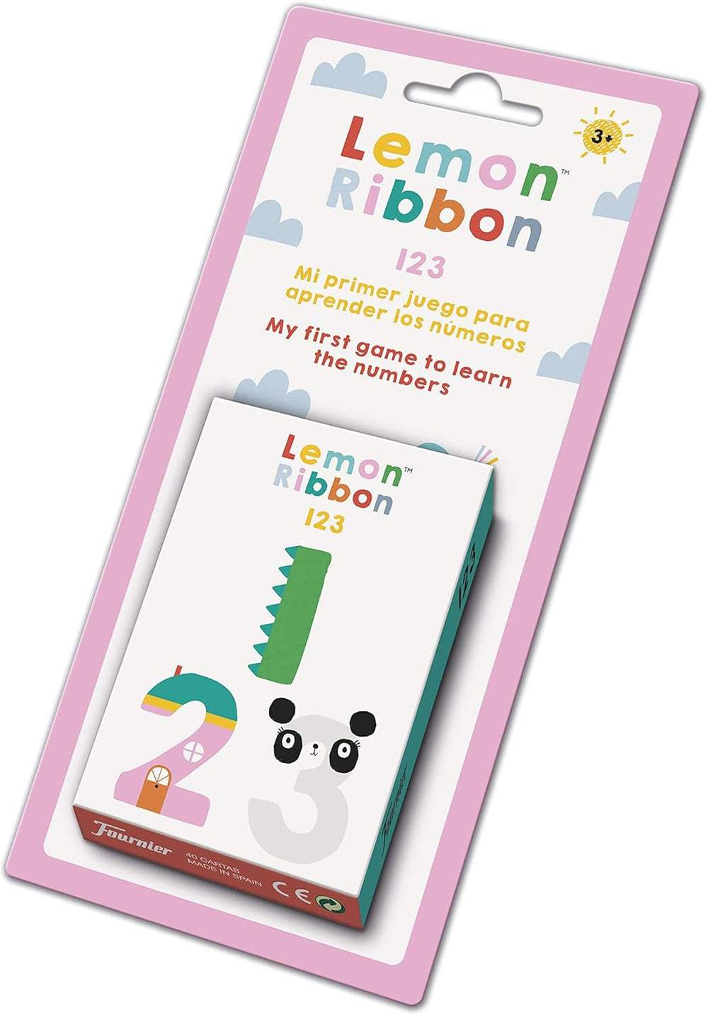 Juego Didáctico Cartas Lemon Ribbon 123 Niños