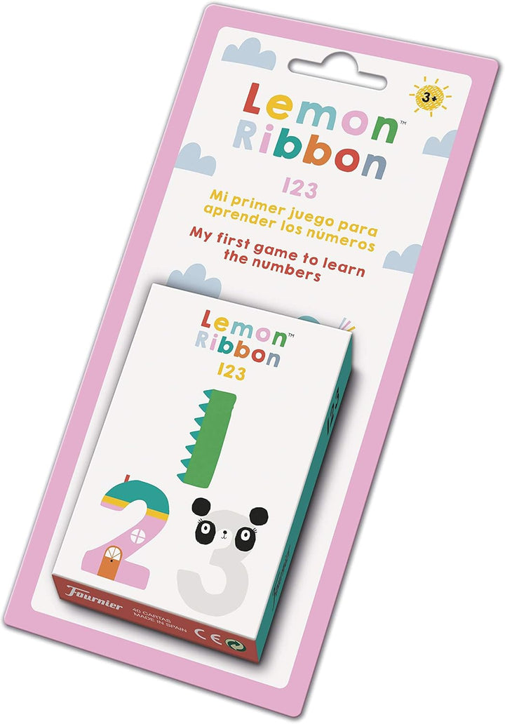 Juego Didáctico Cartas Lemon Ribbon 123 Niños