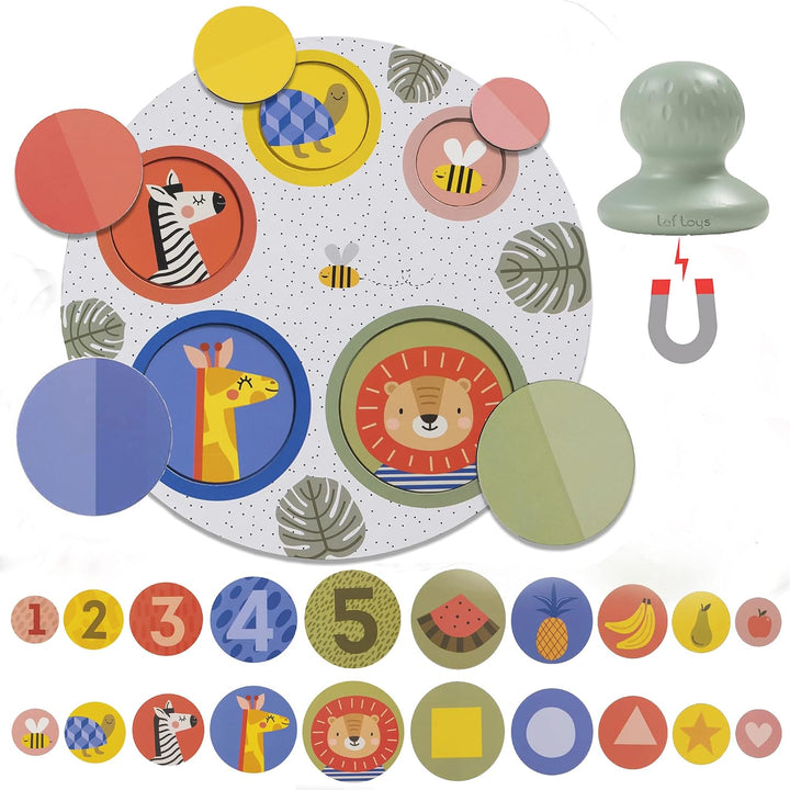 Juego Didáctico Magnético Memoria Para Niños