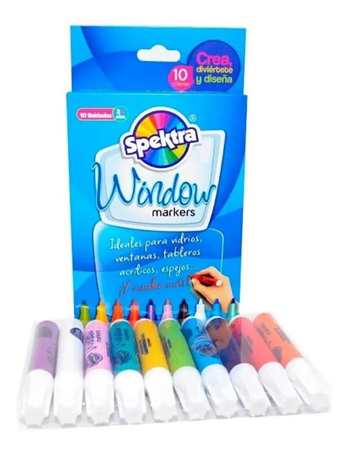 Marcadores Para Ventanas Borrable
