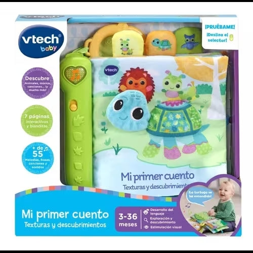 Juguete Cuento Interactivo De Texturas Para Bebés