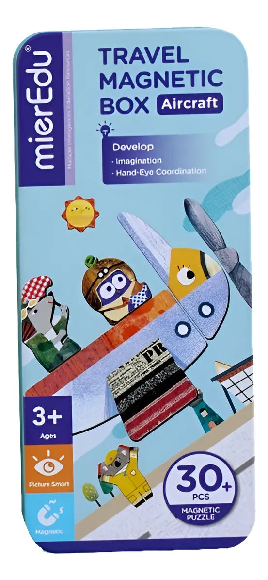 Juego Didáctico Magnética Aviones Para Niños