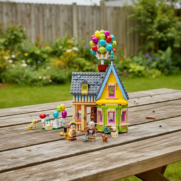 Juego De Construcción Disney Casa De Up 598 Piezas Niños