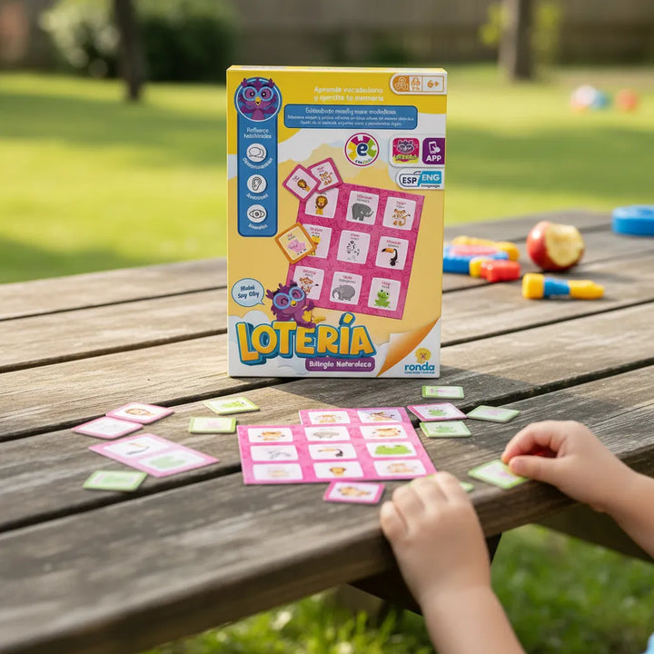 Loteria Infantil Bilingue La Naturaleza