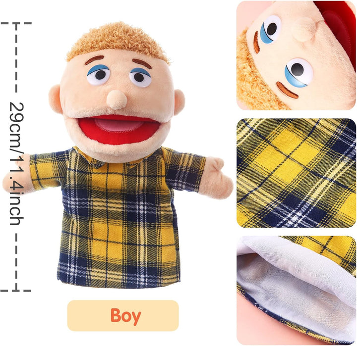 Juguete Didáctico Títere Marioneta Niño Para Niños