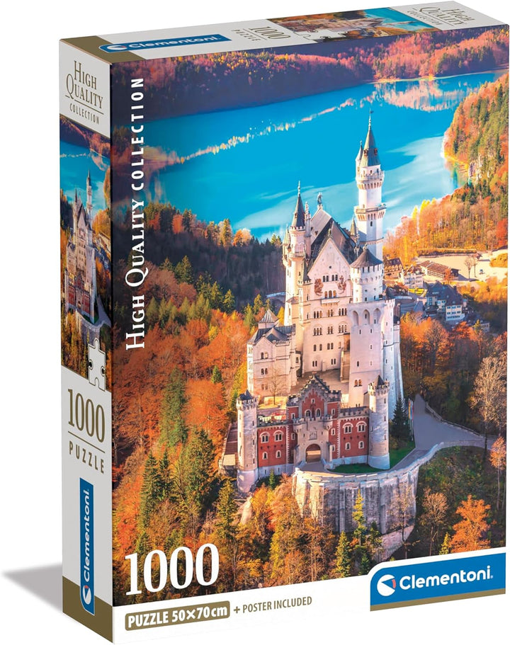 Rompecabezas 1000 Piezas Paisaje Neuschwanstein