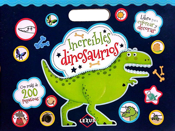 Libro Infantil Para Colorear Increibles Dinosaurios