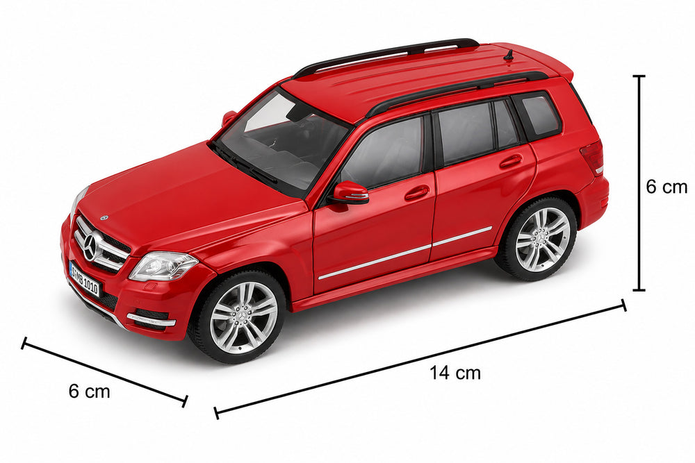Carro Coleccionable 1/32 Mercedes-benz Glk-class Rojo