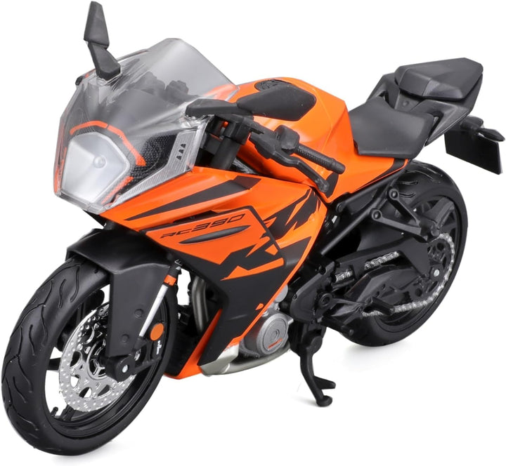 Moto Coleccionable 1:12 Mc Ktm Rc390 Naranja