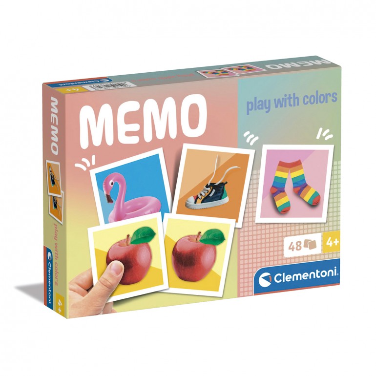 Juego Colores Memoria 48 Cartas Para Niños