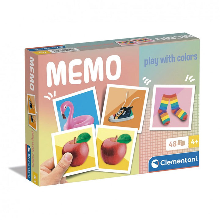 Juego Colores Memoria 48 Cartas Para Niños