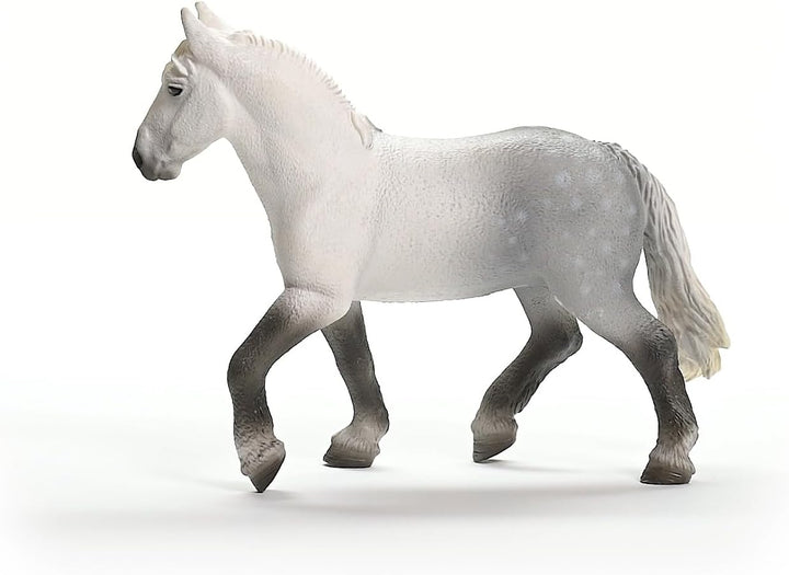 Figura Yegua Percherón Pintada A Mano Schleich