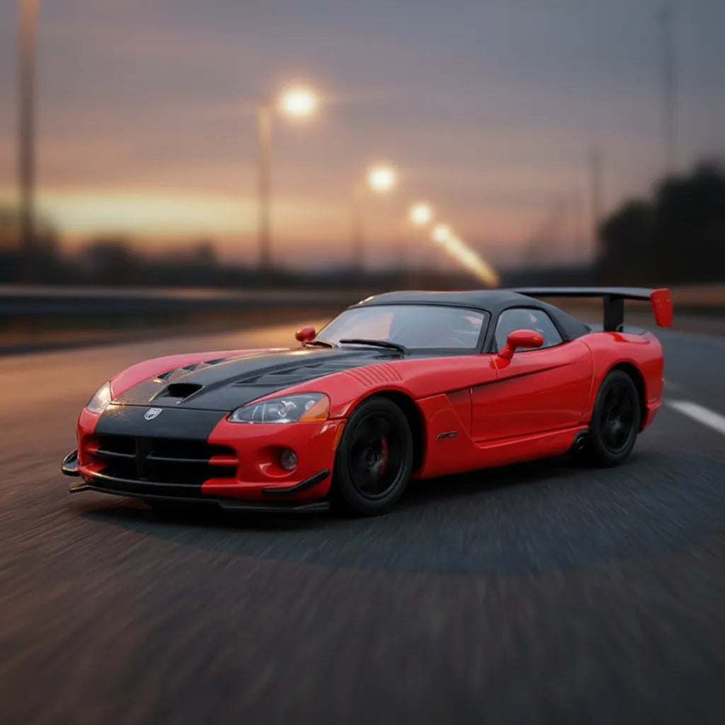 Carro A Escala Dodge Viper Srt 10 Acr 1/24