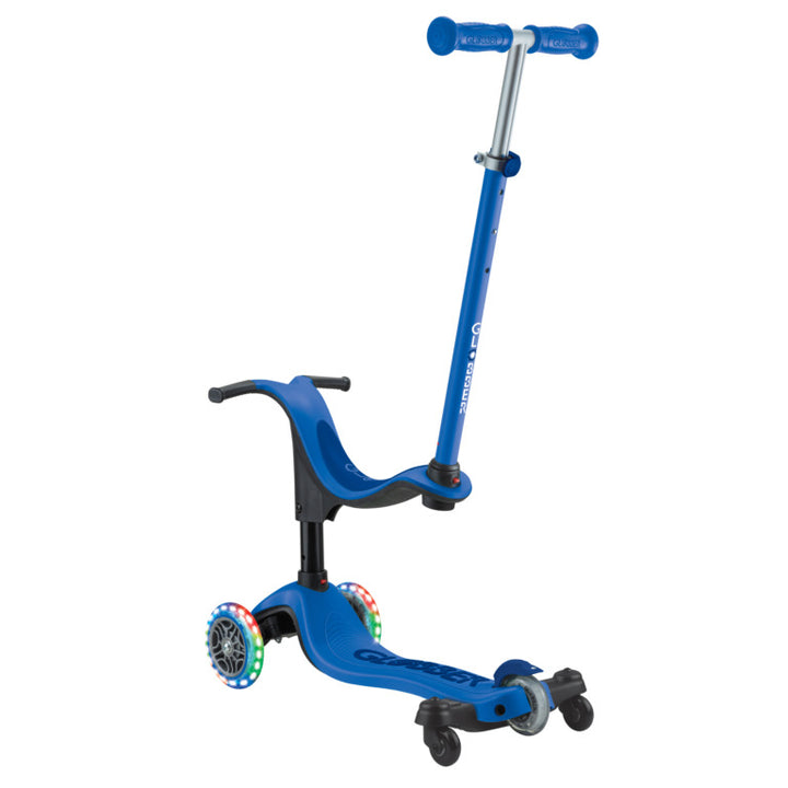 Patineta Evolutivo Globber 3 En 1 Azul Para Niños