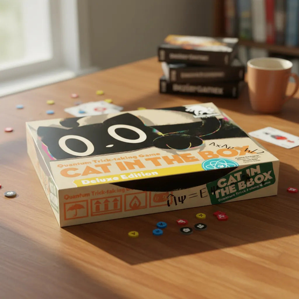 Juego De Mesa Cat In The Box Para Niños Adultos