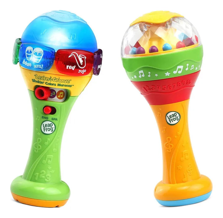 Juguete Maracas Bilingües Colores Y Números