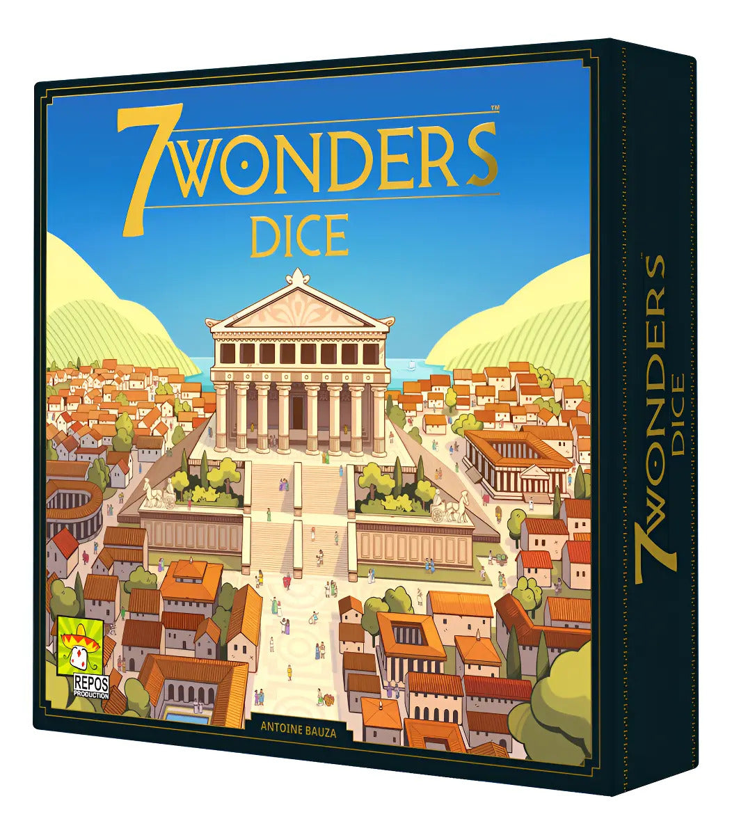 Juego De Mesa Estrategia 7 Wonders Dice Para Niños Familia