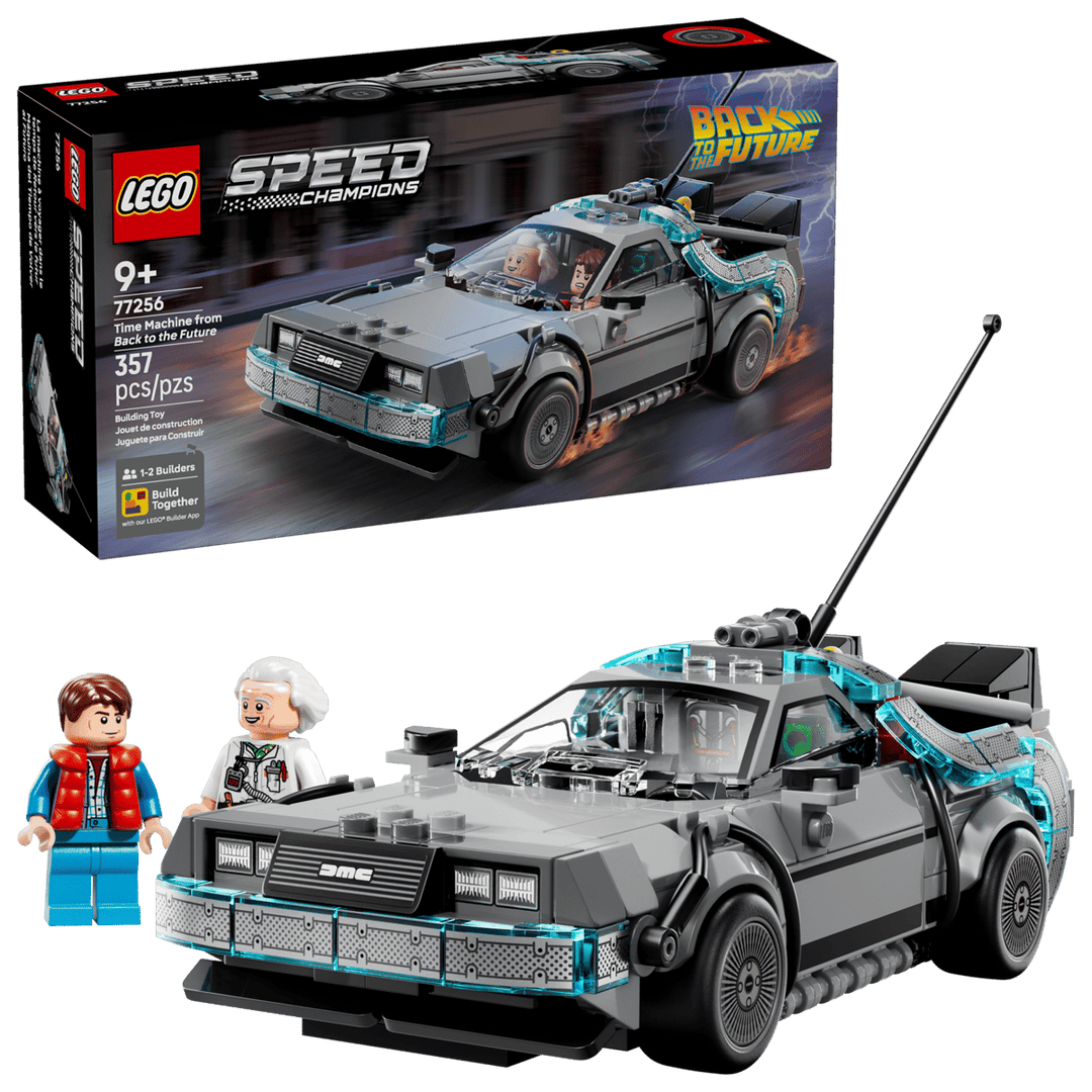 Juego Construcción Delorean Volver Al Futuro Lego Original