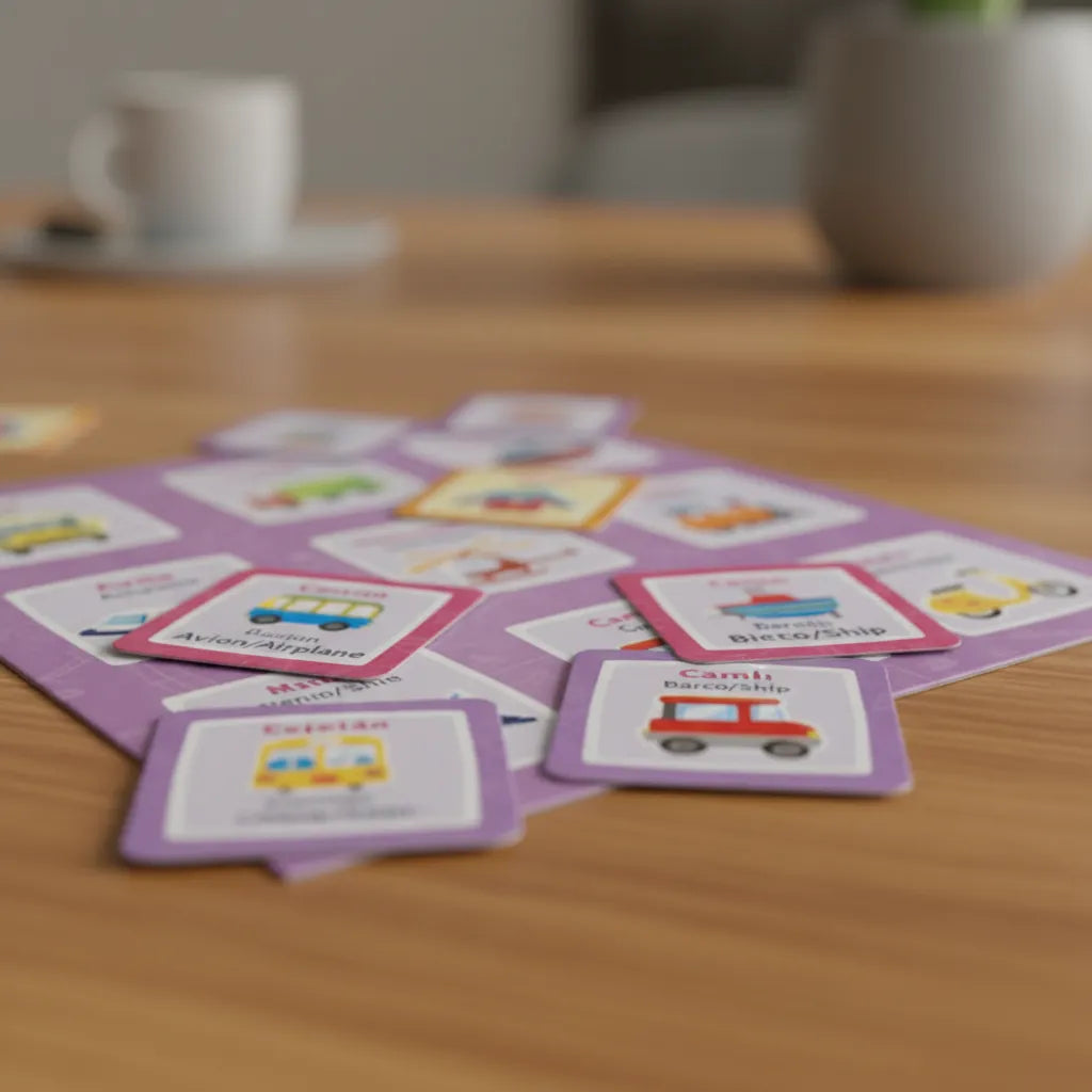 Juego Didactico Loteria Bilingue Ronda