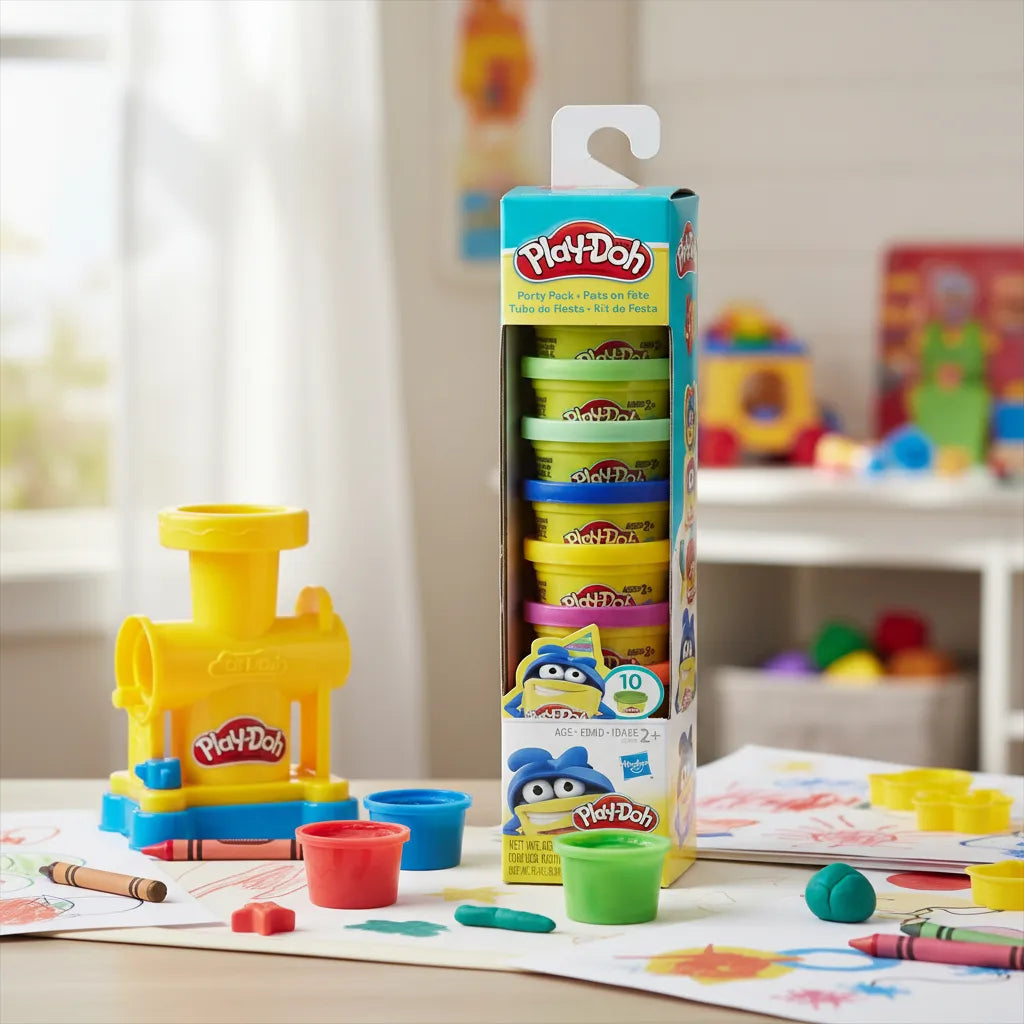Juego Plastilina Play-doh Mini Party 10 Unidades Niños