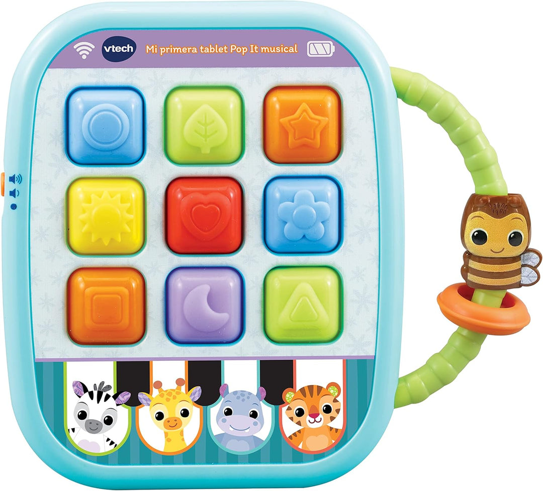 Juguete Tablet Pop It Musical Y Luces Bebés