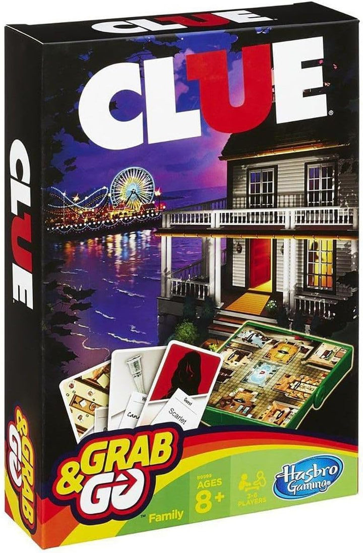 Juego De Mesa Clue Edición De Viaje Para Niños