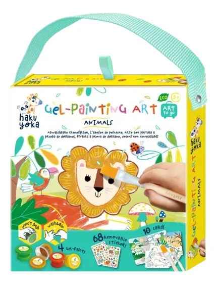 Juego De Arte Animales Reutilizable Para Niñas