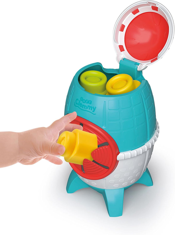 Juguete Cohete Espacial Bloques Para Niños
