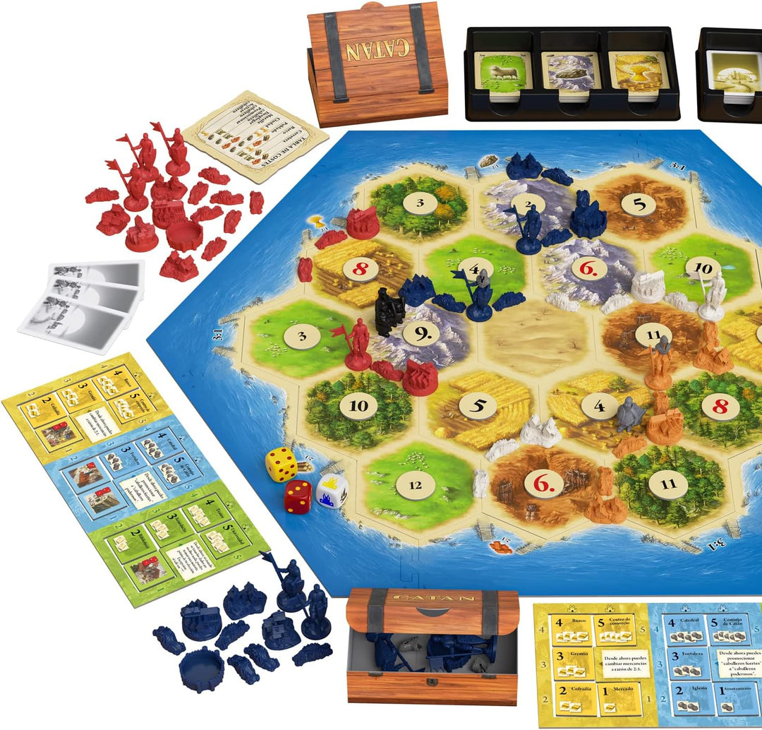 Juego Expansión Catan Ciudades Y Caballeros