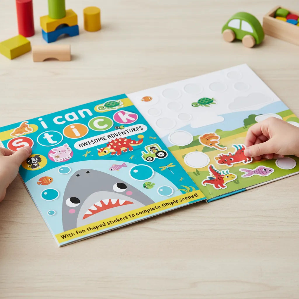 Libro De Actividades Stickers Yo Puedo Hacerlo