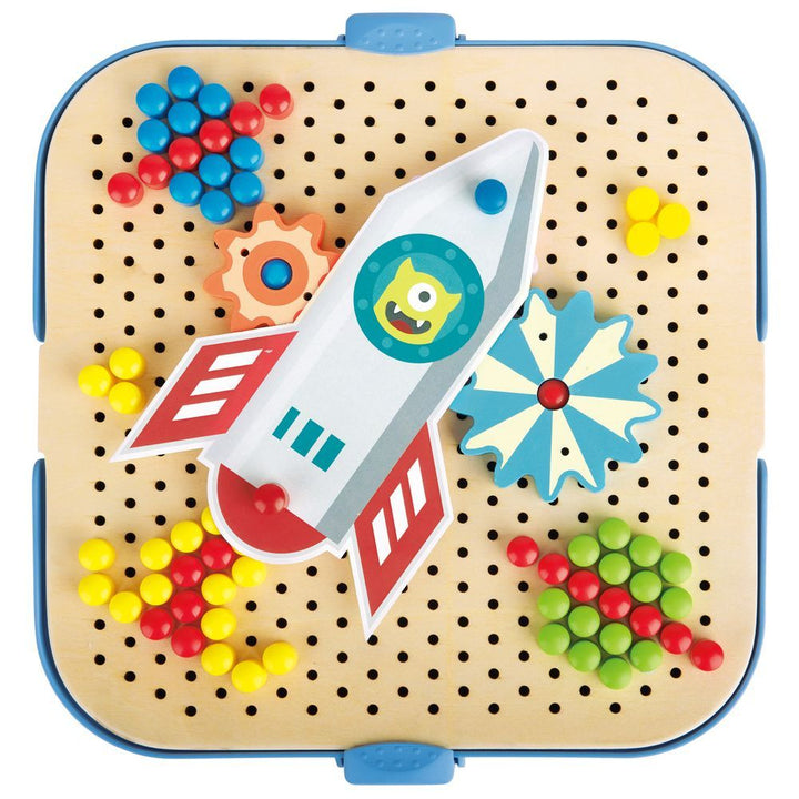 Juego De Engranajes Nave Espacial Para Niños