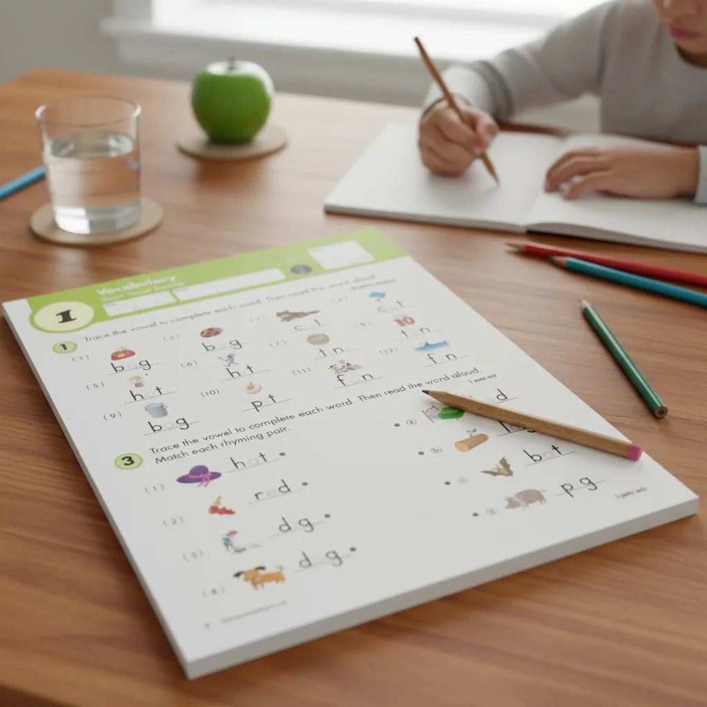 Libro didáctico Kumon Writing Grade 1 para niños niñas