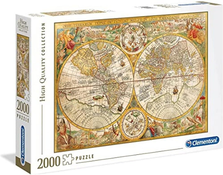 Rompecabezas 2000 Piezas Mapa Antiguo