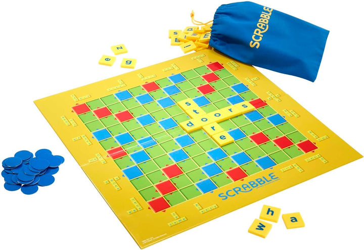 Juego De Mesa Clásico Scrabble Junior Para Niños