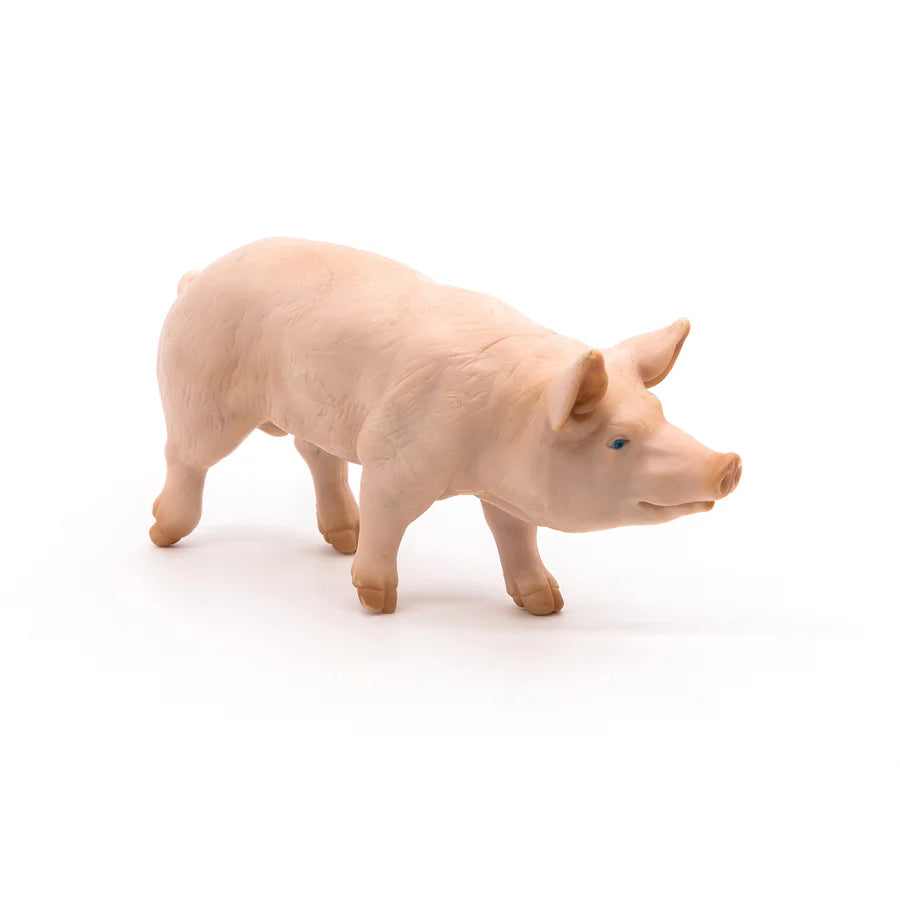 Figura Coleccionable Cerdo Pintados A Mano Papo Niños