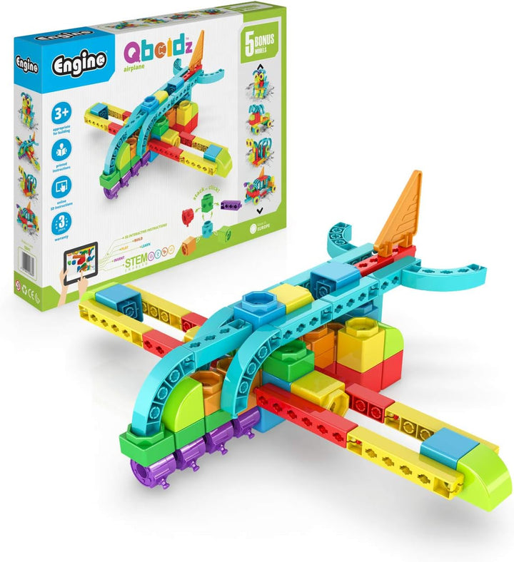 Juego De Construcción Aeroplano 5 En 1