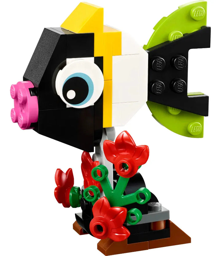 Lego 3 En 1 Tucán Tropical 59 Piezas Para Niños