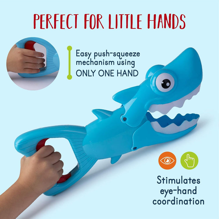 Juego Para El Baño Tiburón Atrapapeces Niños