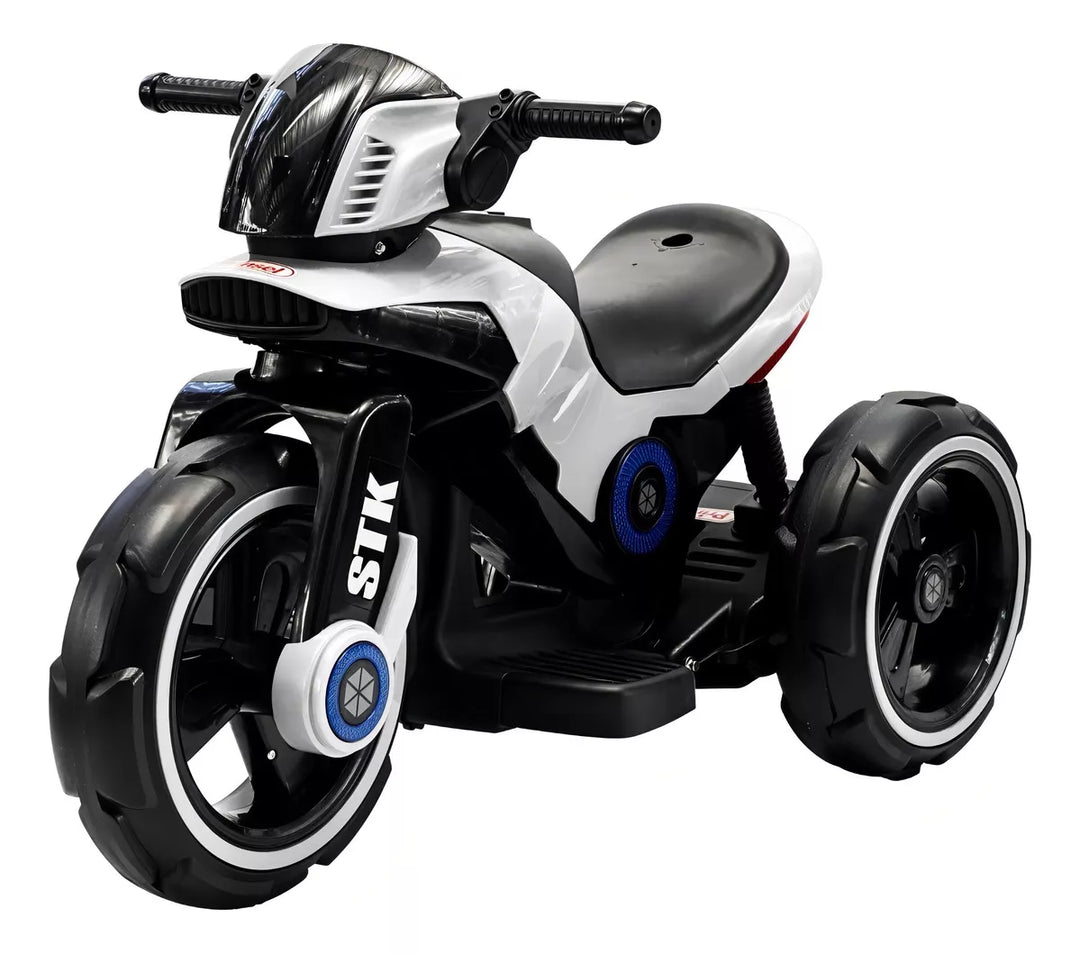 Moto Montable Eléctrico Star Trek Blanco Prinsel Niños