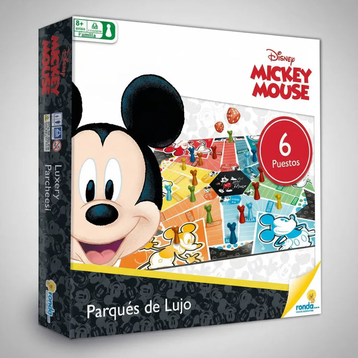 Juego De Mesa Parqués De Lujo Mickey Mouse