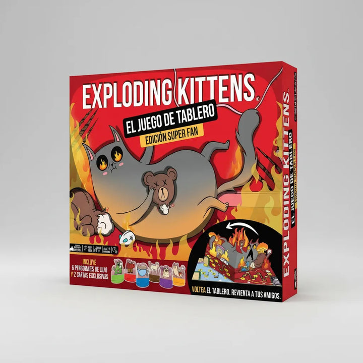 Juego De Mesa Exploding Kittens Edición Super Fan