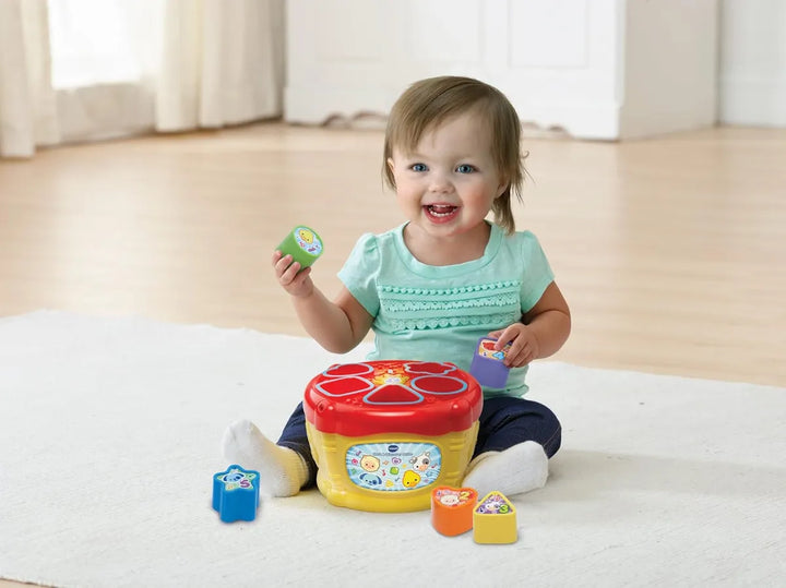 Juguete Tambor Formas Sonidos Para Niños