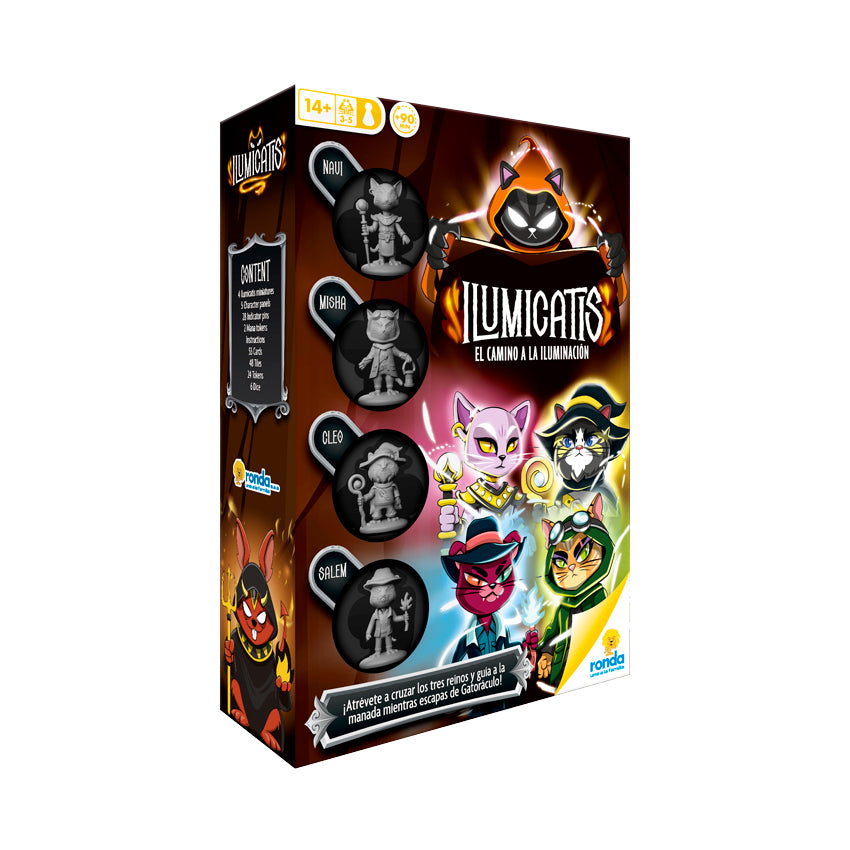 Juego De Mesa Ilumicatis El Camino A La Iluminación Niños