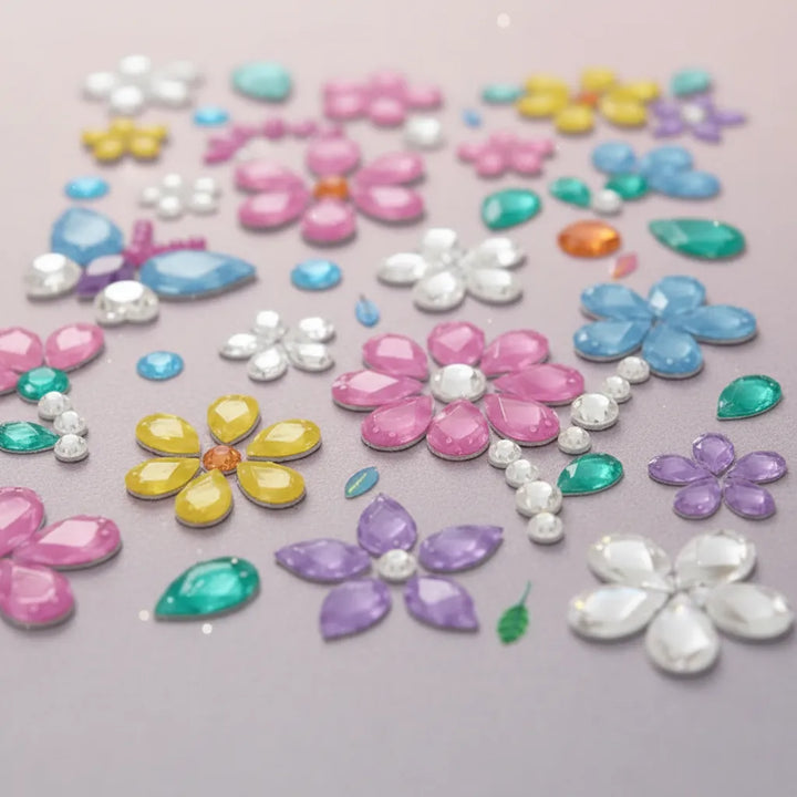 Set De Arte y Manualidades Gemas Para Decorar Flores