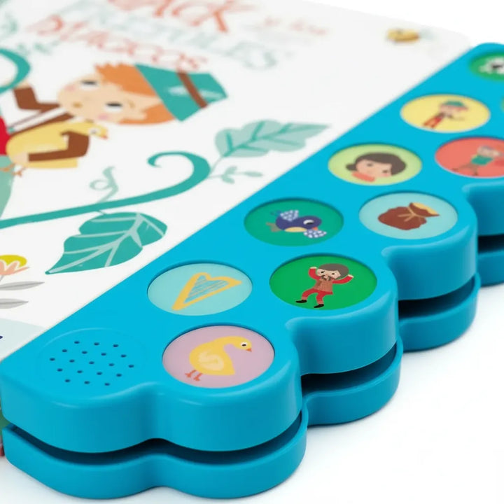 Libro De Sonidos Jack Y Los Frijoles Mágicos Para Niños