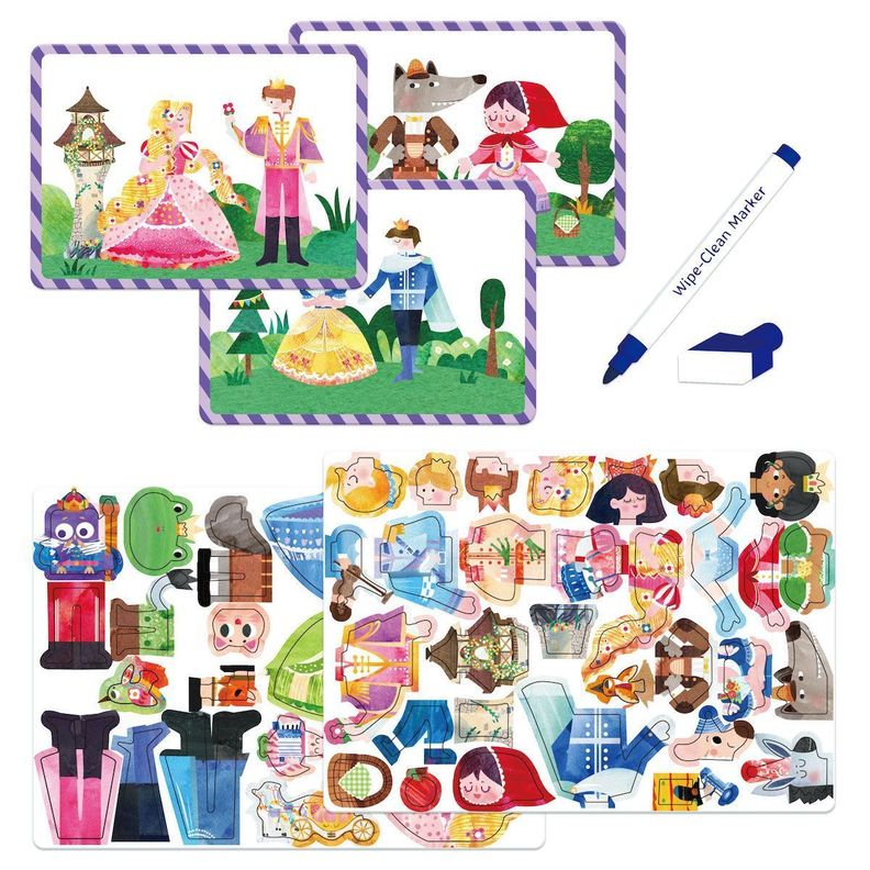 Juego Magnético Cuentos De Hadas Para Niños