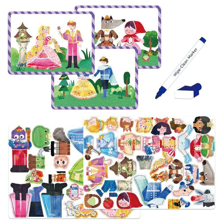 Juego Magnético Cuentos De Hadas Para Niños