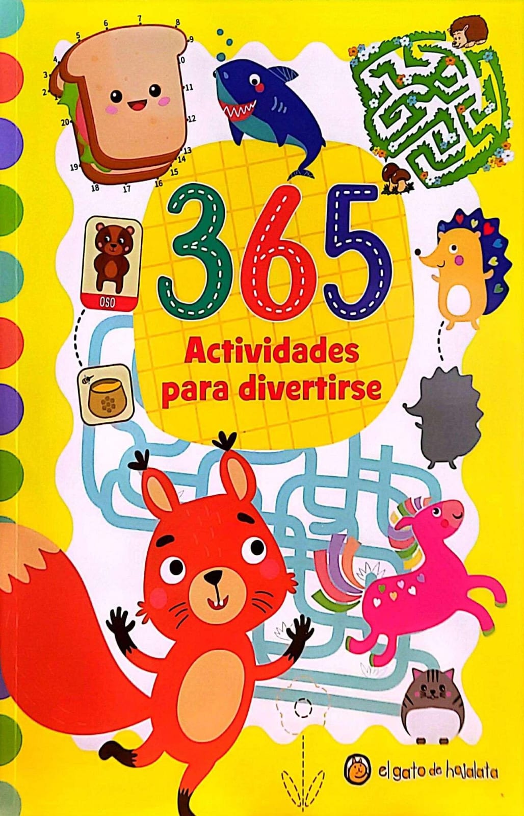 Libro Infantil 365 Actividades Para Divertirse