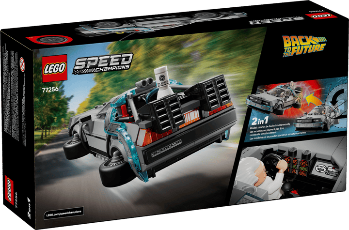 Juego Construcción Delorean Volver Al Futuro Lego Original