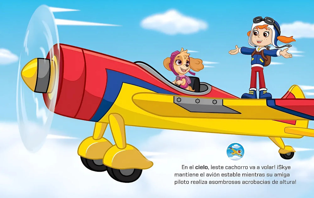Libro Interactivo Paw Patrol Tierra Mar Y Aire
